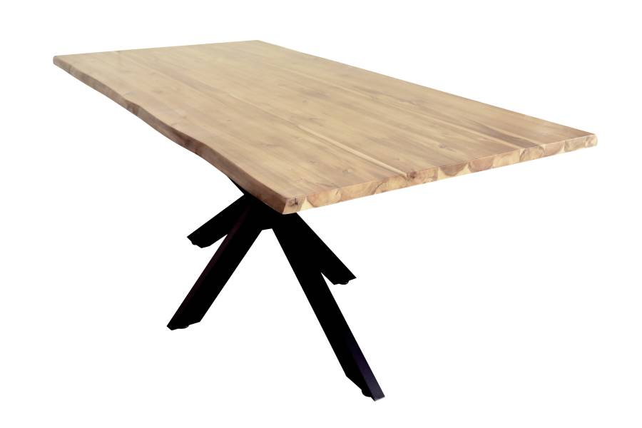 SAM_NEU-Esszimmer-Baumkante-Tische-Harley-BKT-natur_lackiert-spider-schwarz-160-BKT_Harley_02-1
