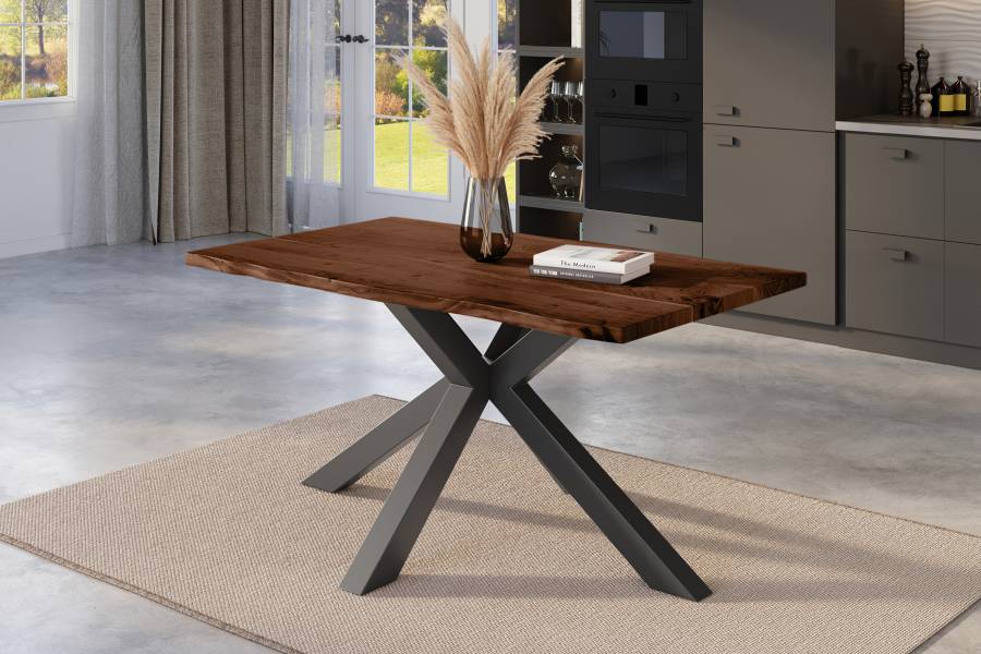 SAM_NEU-Esszimmer-Baumkante-Tische-Kalea-BKT-nuss-120-160-Schwarz-120-BKT_Kalea_nuss_neu_04-2