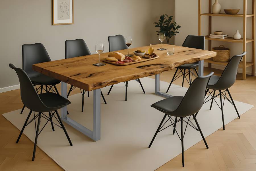 SAM_NEU-Esszimmer-Baumkante-Tische-Kinan-BKT-U_Gestell-silber-250-BKT_Kinan_05