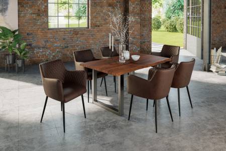 SAM_NEU-Esszimmer-Baumkante-Tische-Lauren-nougat-silber-180-Lauren_180_silber_05