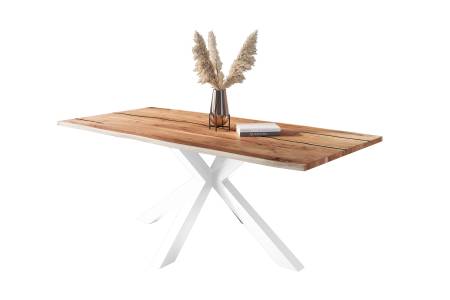 SAM_NEU-Esszimmer-Baumkante-Tische-Polly-Natur-Spider-weiss-220-BKT_Polly_Akazie_natur_resin_220_Spider_weiss_neu_02