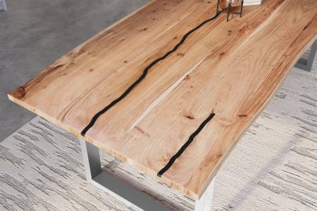 SAM_NEU-Esszimmer-Baumkante-Tische-Polly-Natur-U-Form-silber-260-BKT_Polly_Akazie_natur_resin_260_U_silber_neu_06