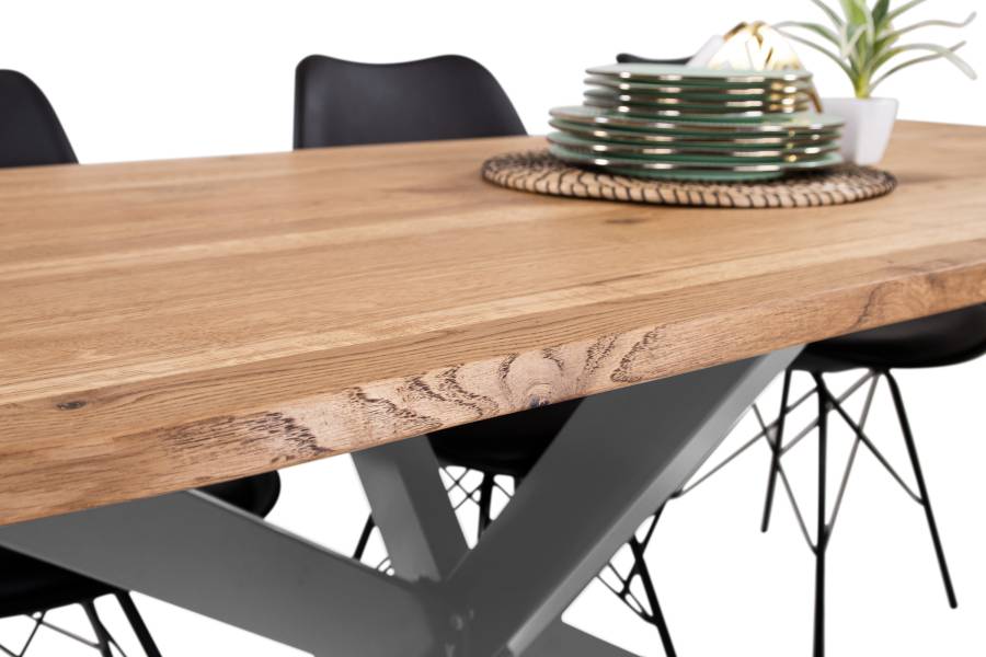 SAM_NEU-Esszimmer-Baumkante-Tische-Seattle_Serra-BKT-Serra_Erweiterbar-Spider-silber-160-BKT_Serra_07