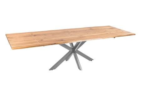 SAM_NEU-Esszimmer-Baumkante-Tische-Seattle_Serra-BKT-Serra_Erweiterbar-Spider-silber-180-BKT_Serra_02-1