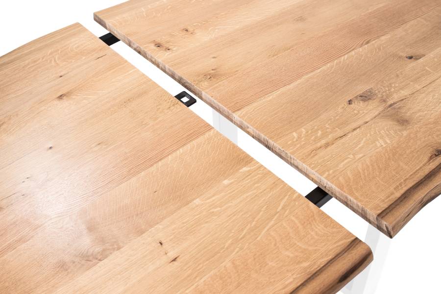 SAM_NEU-Esszimmer-Baumkante-Tische-Seattle_Serra-BKT-Serra_Erweiterbar-U_Gestell-weiss-180-BKT_Serra_06