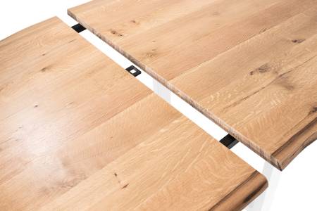 SAM_NEU-Esszimmer-Baumkante-Tische-Seattle_Serra-BKT-Serra_Erweiterbar-U_Gestell-weiss-200-BKT_Serra_06