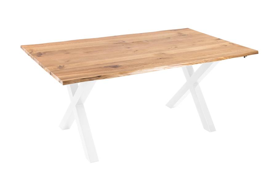 SAM_NEU-Esszimmer-Baumkante-Tische-Seattle_Serra-BKT-Serra_Erweiterbar-X_Gestell-weiss-160-BKT_Serra_04