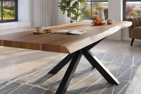 SAM_NEU-Esszimmer-Baumkante-Tische-Titan-Natur-Spider-Schwarz-280×110-ML_Titan_280_natur_Spider_schwarz_04-1