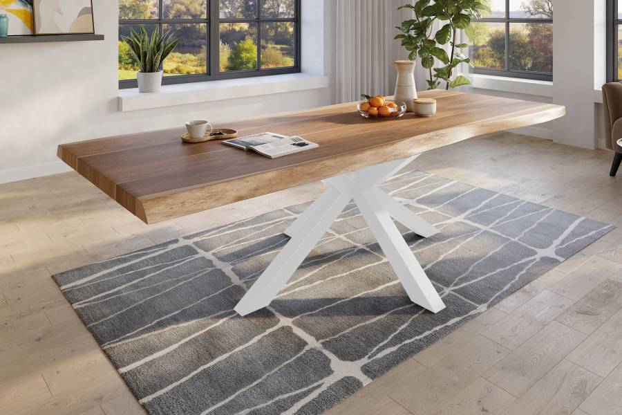 SAM_NEU-Esszimmer-Baumkante-Tische-Titan-Natur-Spider-WeiC39F-280×110-ML_Titan_280_natur_Spider_weiC39F_02-1
