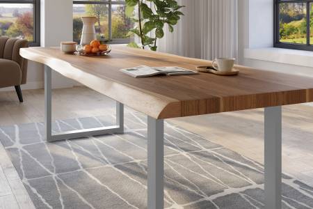 SAM_NEU-Esszimmer-Baumkante-Tische-Titan-Natur-U-Gestell-Silber-280×110-BKT_Titan_natur_04-1