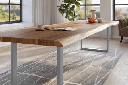 SAM_NEU-Esszimmer-Baumkante-Tische-Titan-Natur-U-Gestell-Silber-320×120-ML_Titan_320x120_natur_U_silber_04-2