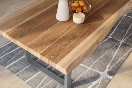 SAM_NEU-Esszimmer-Baumkante-Tische-Titan-Natur-U-Gestell-Silber-400×120-ML_Titan_400x120_natur_U_silber_03