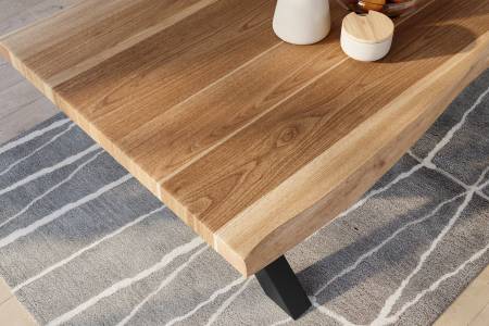 SAM_NEU-Esszimmer-Baumkante-Tische-Titan-Natur-X-Gestell-Schwarz-260×120-ML_Titan_260_natur_X_schwarz_03-4