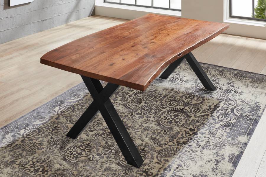 SAM_NEU-Esszimmer-Baumkante-Tische-Xanten-Nussbaum-Schwarz-180-Xanten_180_schwarz_01