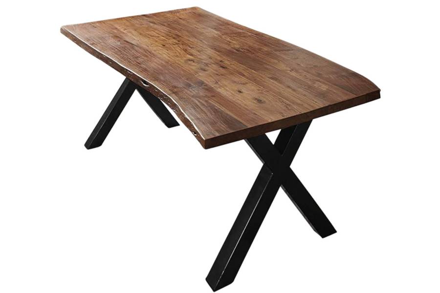 SAM_NEU-Esszimmer-Baumkante-Tische-Xaver-Nussbaum-Schwarz-200-Xaver_200_nuss_schwarz_03-2