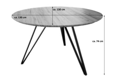 SAM_NEU-Esszimmer-Esszimmertische-Insa_rund-natur-schwarz-Insa_130_rund_natur_03