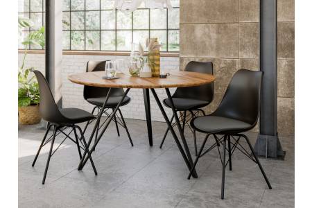 SAM_NEU-Esszimmer-Esszimmertische-Insa_rund-natur-schwarz-Insa_130_rund_natur_05