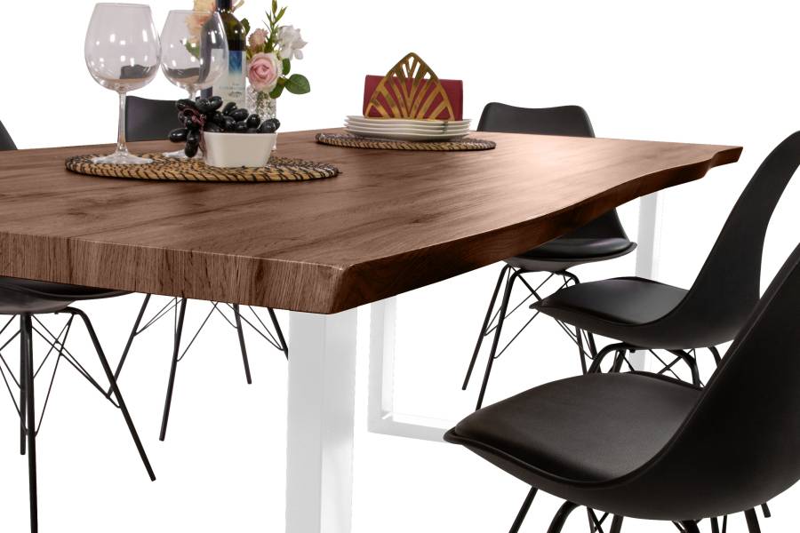 SAM_NEU-Esszimmer-Esszimmertische-Josy-BKT-U_Gestell_neu-220-Nuss-BKT_Nussbaum_Weiss_Josy_05-1