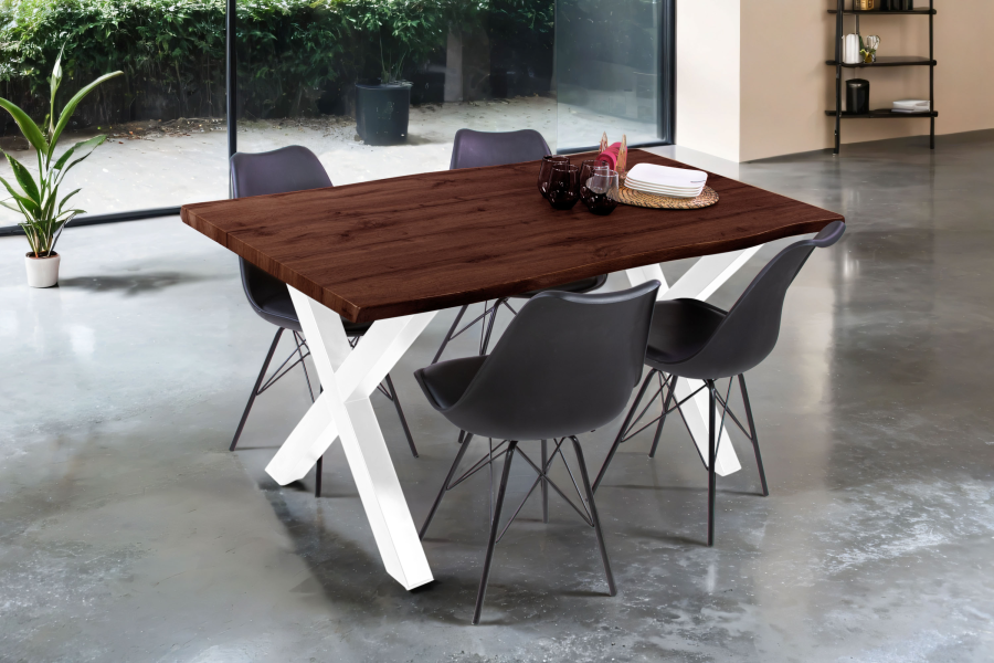 SAM_NEU-Esszimmer-Esszimmertische-Josy-BKT-x_gestell-weiss-160-Nuss-BKT_Josy_04