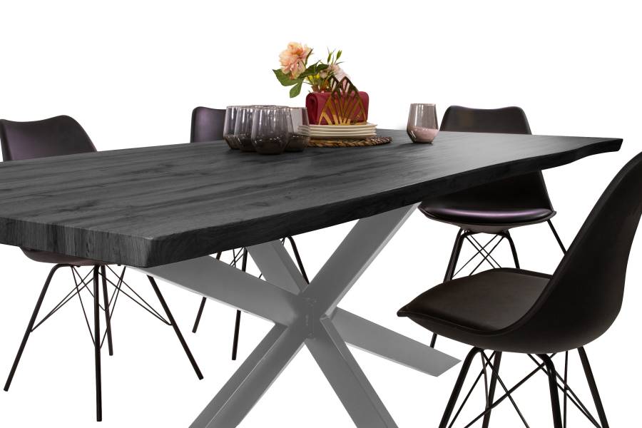 SAM_NEU-Esszimmer-Esszimmertische-Josy-Grau-Spider-silber-200-BKT_Josy_grau_04-3