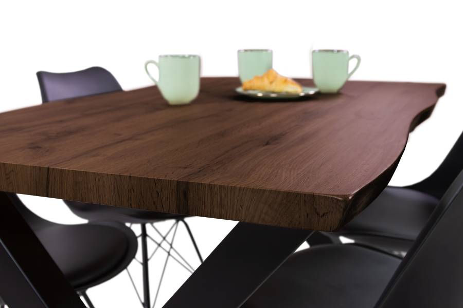 SAM_NEU-Esszimmer-Esszimmertische-Josy-X-Schwarz-Nussbaum-120-BKT_josy_120x80_x_schwarz_neu_06-2