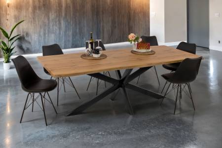 SAM_NEU-Esszimmer-Esszimmertische-Josy-spider-schwarz-220-BKT_Josy_wildeiche_05