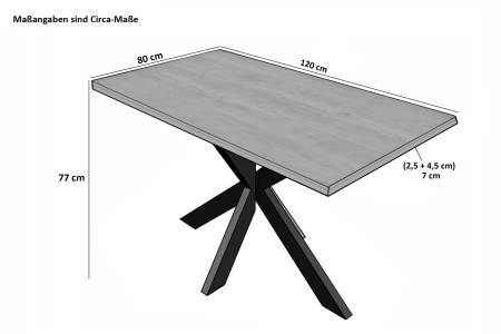 SAM_NEU-Esszimmer-Esszimmertische-Rio-Rio_Spider-nuss-120-BKT_Rio_spider_nuss_120_03-2