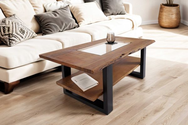 SAM NEU Beimoebel Couchtische Patrick Patrick Glas nuss schwarz 115 Patrick glas 115 nuss schwarz 01 scaled
