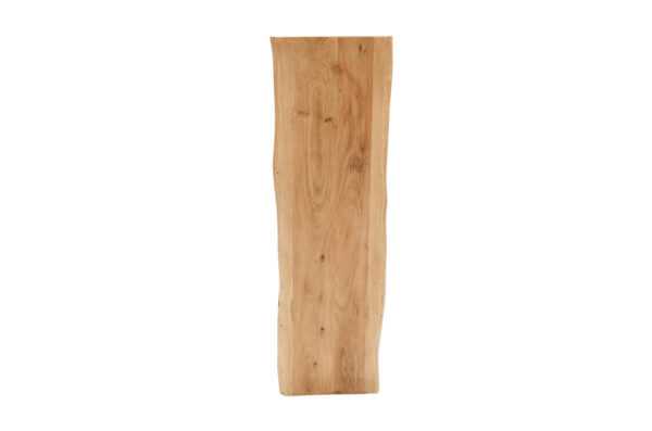 Holzplatte Akazienholz eiche massiv 120x30 cm Holzbrett einseitige Baumkante ARYA
