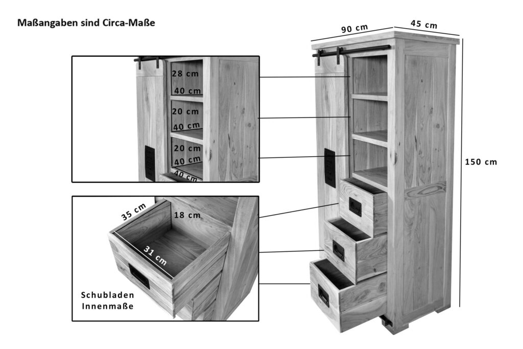SAM_NEU-Beimoebel-Libro-Highboard_90x150x45-mango-BKT_Highboard_1_mango_150_03