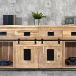 SAM_NEU-Beimoebel-Libro-Sideboard3_4Schubfaecher_6Schiebetueren_200x90x45-natur-BKT_Sideboard_1_natur_200_01