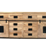 SAM_NEU-Beimoebel-Libro-Sideboard3_4Schubfaecher_6Schiebetueren_200x90x45-natur-BKT_Sideboard_1_natur_200_02
