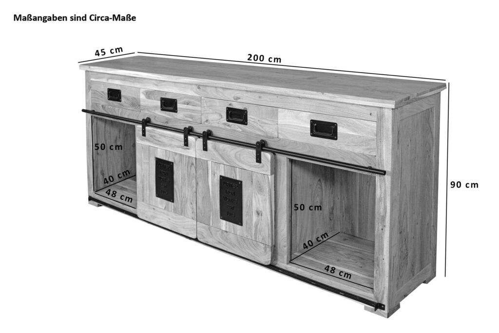 SAM_NEU-Beimoebel-Libro-Sideboard3_4Schubfaecher_6Schiebetueren_200x90x45-natur-BKT_Sideboard_1_natur_200_03