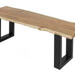 SAM_NEU-Esszimmer-Baumkante-Baenke-Noah-natur-schwarze_Beine-120-Sitzbank_Akazie_natur_schwarz_03