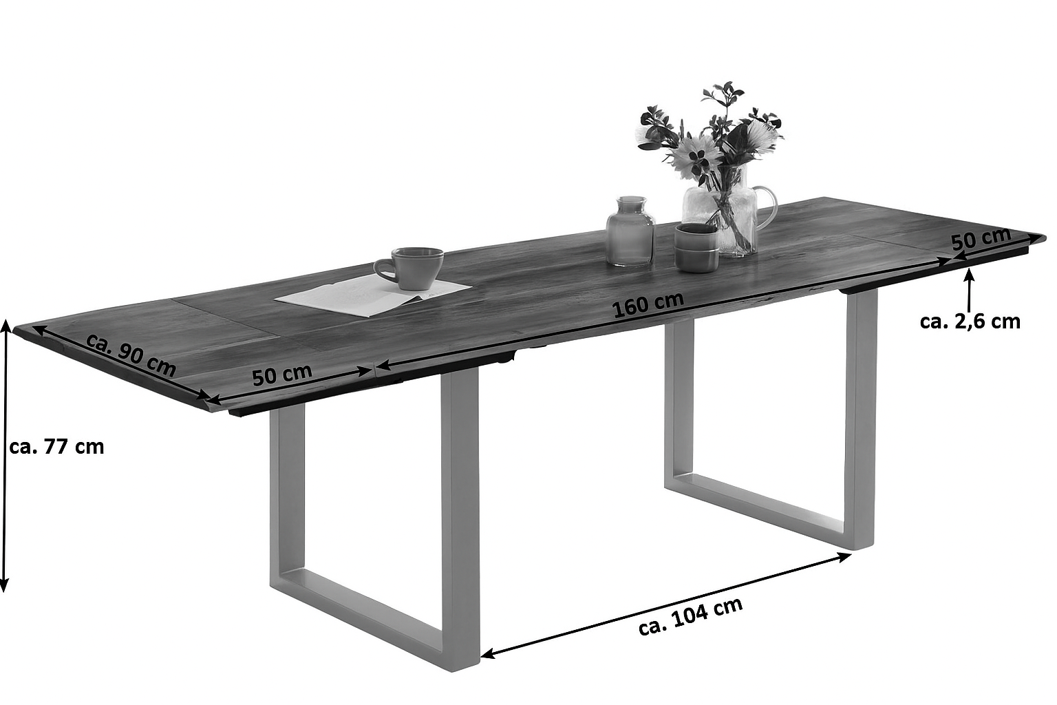 SAM_NEU-Esszimmer-Baumkante-Tische-Adina-160-Nuss-Schwarz-BKT_Adina_neu_nussbaum_160_03-23