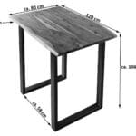 SAM_NEU-Esszimmer-Baumkante-Tische-Bartische-120-nussbaum-schwarz-Bartisch_Quebec_nussbaum_schwarz_02