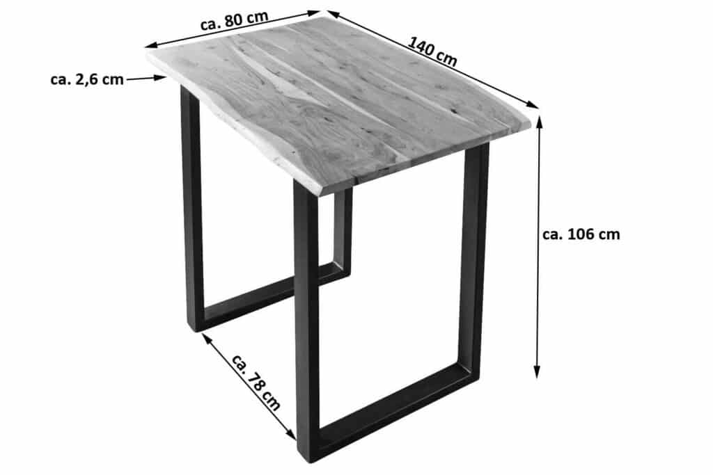 SAM_NEU-Esszimmer-Baumkante-Tische-Bartische-140-natur-schwarz-Bartisch_Quebec_natur_schwarz_02
