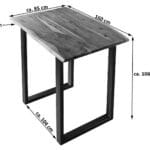 SAM_NEU-Esszimmer-Baumkante-Tische-Bartische-160-nussbaum-schwarz-Bartisch_Quebec_nussbaum_schwarz_02