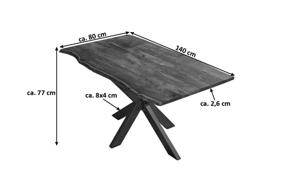 SAM_NEU-Esszimmer-Baumkante-Tische-Benni-Nuss-Schwarz-140-ML_Benni_nuss_schwarz_02