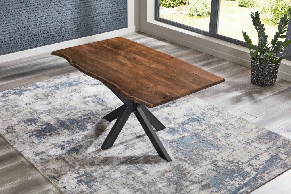 SAM_NEU-Esszimmer-Baumkante-Tische-Benni-Nuss-Schwarz-200-ML_Benni_nuss_schwarz_01