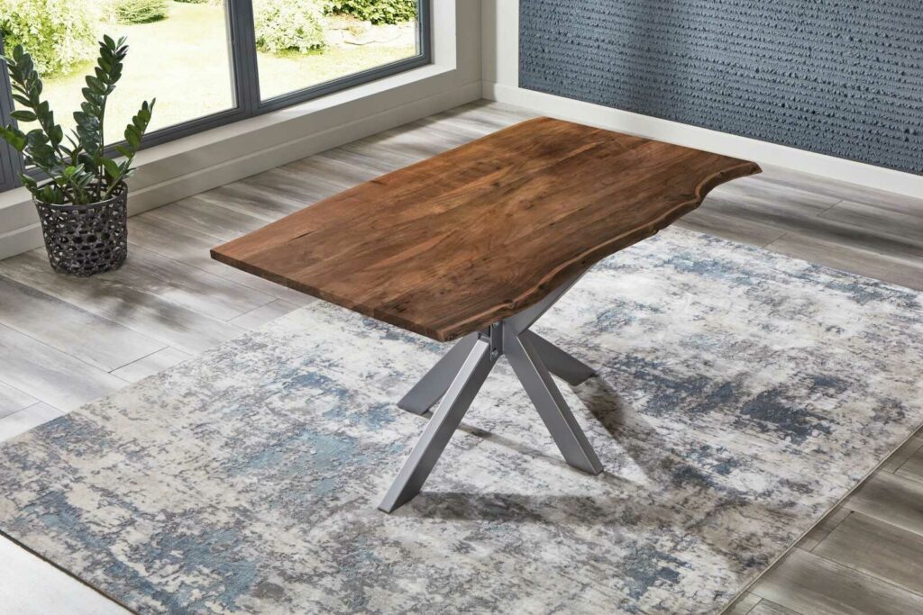 SAM_NEU-Esszimmer-Baumkante-Tische-Benni-Nuss-Silber-200-Benni_nuss_silber_200__Neu_03