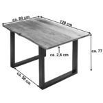 SAM_NEU-Esszimmer-Baumkante-Tische-Billy-Natur-schwarz-120-Billy_naturfarben_schwarz_02