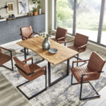 SAM_NEU-Esszimmer-Baumkante-Tische-Billy-Natur-schwarz-140-Esstisch_Billy_natur_schwarz_04