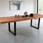SAM_NEU-Esszimmer-Baumkante-Tische-Cali-Ansteckplatte-U-Gestell-Natur-schwarz-140-BKT_Cali_natur_01