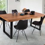 SAM_NEU-Esszimmer-Baumkante-Tische-Cali-Ansteckplatte-U-Gestell-Natur-schwarz-140-BKT_Cali_natur_04