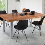 SAM_NEU-Esszimmer-Baumkante-Tische-Cali-Ansteckplatte-U-Gestell-Natur-silber-140-BKT_Cali_natur_04
