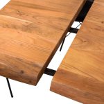 SAM_NEU-Esszimmer-Baumkante-Tische-Cali-Ansteckplatte-U-Gestell-Natur-silber-140-BKT_Cali_natur_06