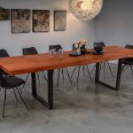SAM_NEU-Esszimmer-Baumkante-Tische-Cali-Ansteckplatte-U-Gestell-Nuss-schwarz-140-BKT_Cali_nussbaum_02