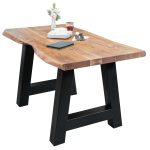 SAM_NEU-Esszimmer-Baumkante-Tische-Cali_aufgedoppelt-A_Gestell-natur-schwarz-160-Cali_natur_schwarz_160_neu_01