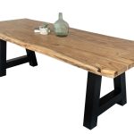 SAM_NEU-Esszimmer-Baumkante-Tische-Cali_aufgedoppelt-A_Gestell-natur-schwarz-300-BKT_Cali_natur_schwarz_300_01